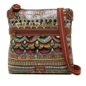 SAKROOTS Artist Circle Crossbody Bag